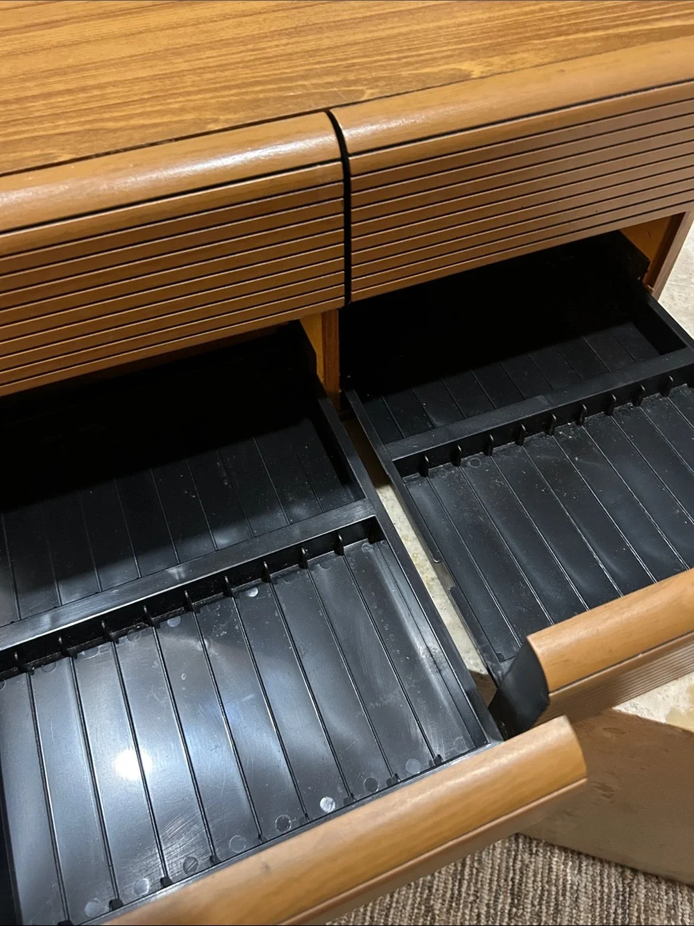 Woodgrain Stackable Storage Box - Brown - Picture 7 of 16
